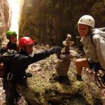 on Mauri e Miki Ferrata Burrone Giovanelli